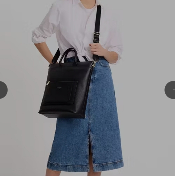 Kate Spade Convertible Walker Backpack Cherry Juice - Picture 6 of 16